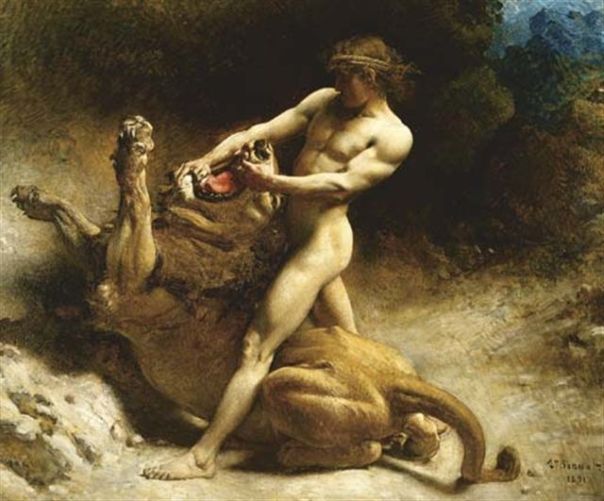 Hércules e o Leão de Nemeia
